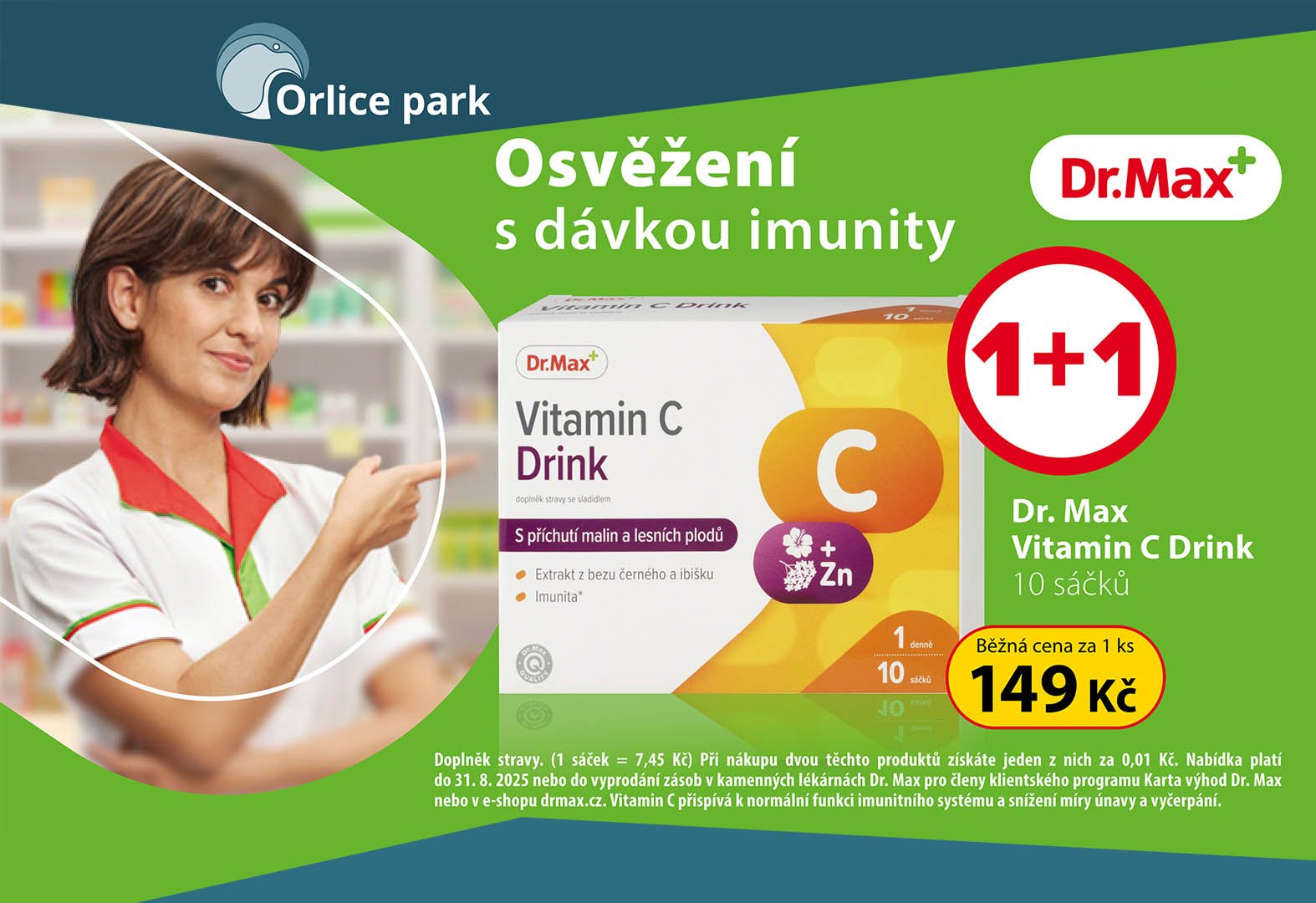 Dr. Max Vitamin C drink 1+1