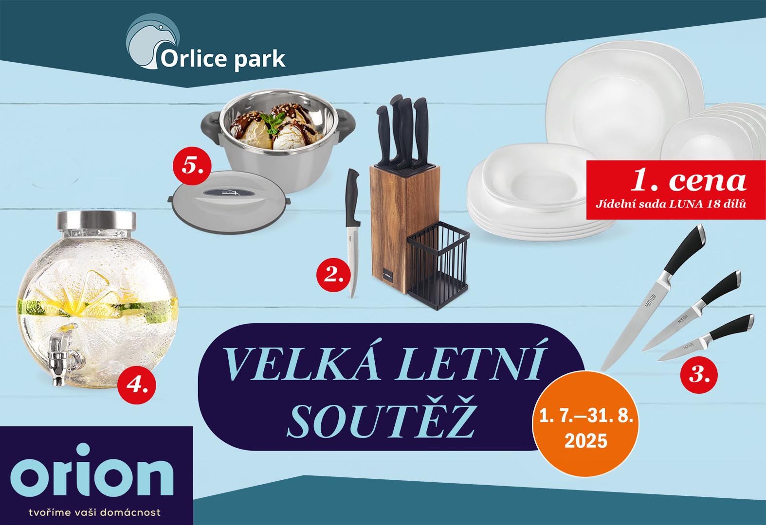 VELKÁ LETNÍ SOUTĚŽ NA PRODEJNÁCH